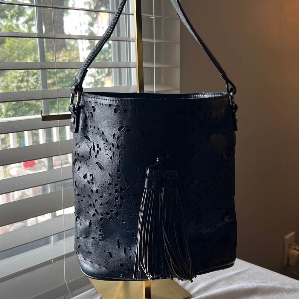 Patricia Nash Oceano Cutwork Leather Bag